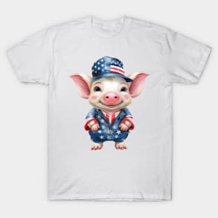 Patriot Farm Pig T-Shirt